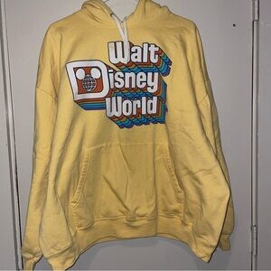 Walt Disney World Yellow Hoodie